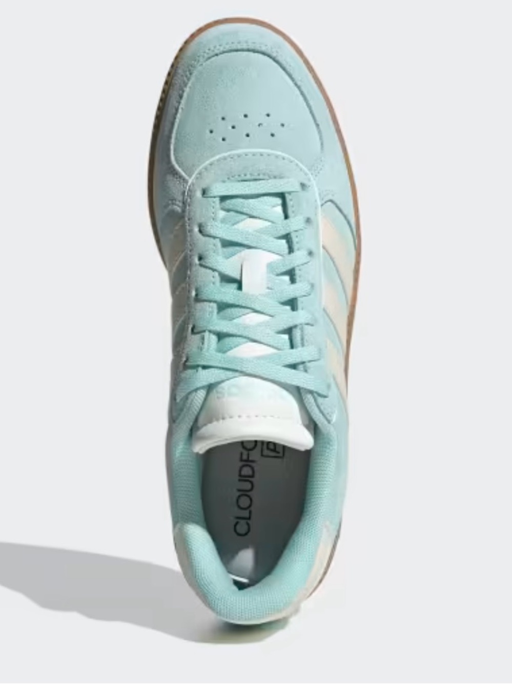 Adidas Breaknet Sleek Sneakers Semi Flash Aqua and White 7
